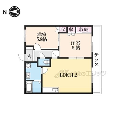 滋賀県長浜市山階町 賃貸アパート