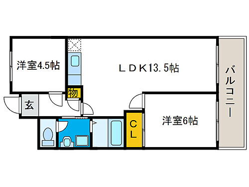 大阪府大阪市大正区鶴町3丁目 大正駅 2LDK マンション 賃貸物件詳細