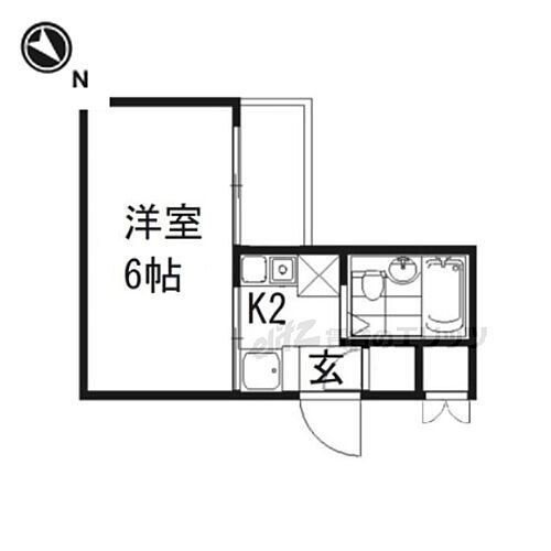 大阪府枚方市北山1丁目 長尾駅 1K マンション 賃貸物件詳細