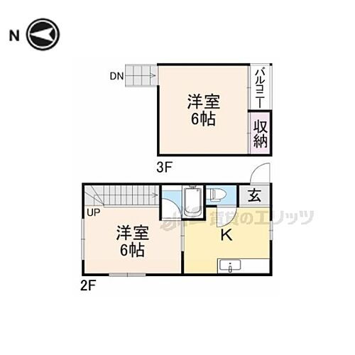 奈良県奈良市富雄元町1丁目 富雄駅 1DK アパート 賃貸物件詳細