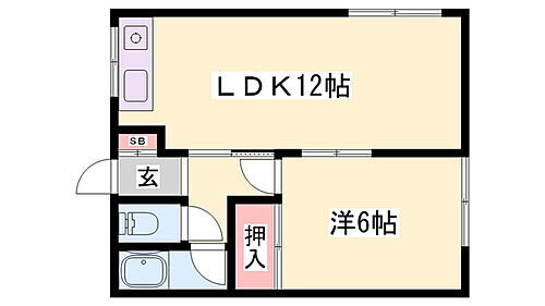 鶴乃苑 1階 1LDK 賃貸物件詳細