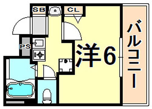 兵庫県尼崎市浜3丁目 尼崎駅 1K マンション 賃貸物件詳細
