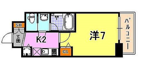 兵庫県神戸市兵庫区湊町1丁目 神戸駅 1K マンション 賃貸物件詳細