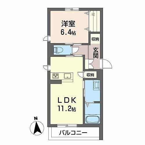 兵庫県西脇市上野 新西脇駅 1LDK アパート 賃貸物件詳細