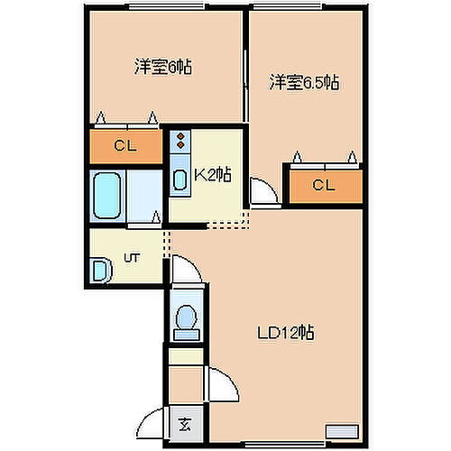 北海道士別市東十条9丁目456-20 士別駅 2LDK アパート 賃貸物件詳細