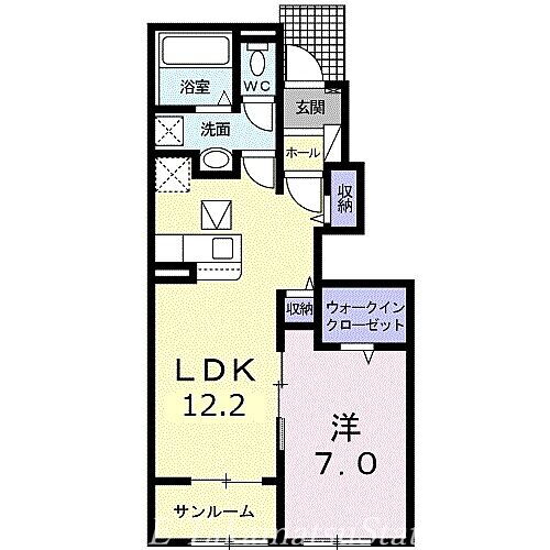 香川県高松市飯田町 鬼無駅 1LDK アパート 賃貸物件詳細