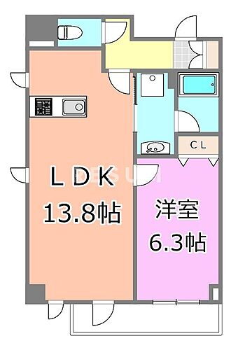 千葉ポートイースト 4階 1LDK 賃貸物件詳細