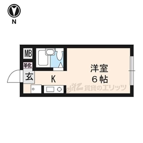 大阪府枚方市三矢町 枚方市駅 1K アパート 賃貸物件詳細