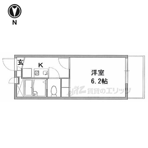 大阪府寝屋川市御幸東町 萱島駅 1K アパート 賃貸物件詳細