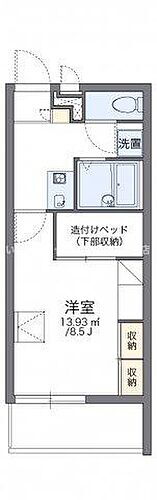 レオパレスグルーデテンポ 2階 1K 賃貸物件詳細