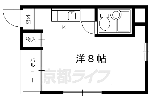 京都府京都市北区小山町 鞍馬口駅 ワンルーム マンション 賃貸物件詳細