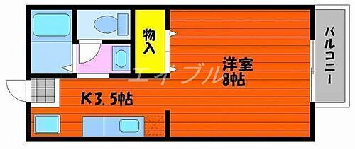 岡山県岡山市南区妹尾3419-3 妹尾駅 1K アパート 賃貸物件詳細