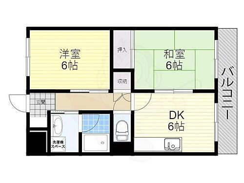 大阪府豊中市利倉西1丁目 曽根駅 2DK マンション 賃貸物件詳細