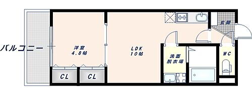 大阪府東大阪市友井4丁目1-22 弥刀駅 1LDK アパート 賃貸物件詳細