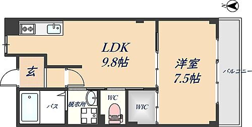 大阪府八尾市宮町3丁目4-53 久宝寺口駅 1LDK マンション 賃貸物件詳細