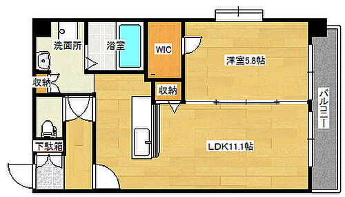広島県広島市中区榎町 十日市町駅 1LDK マンション 賃貸物件詳細