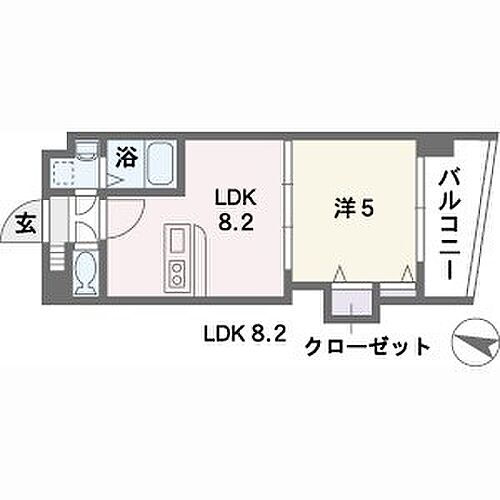 アヴァンセ那の川 4階 1LDK 賃貸物件詳細