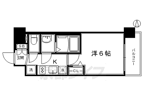 京都府京都市南区東九条西明田町 十条駅 1K マンション 賃貸物件詳細