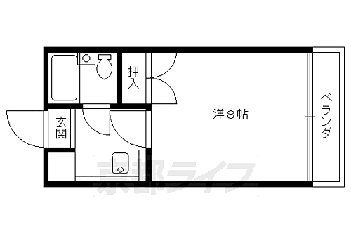 京都府京都市右京区嵯峨釈迦堂門前裏柳町 嵯峨嵐山駅 1K マンション 賃貸物件詳細