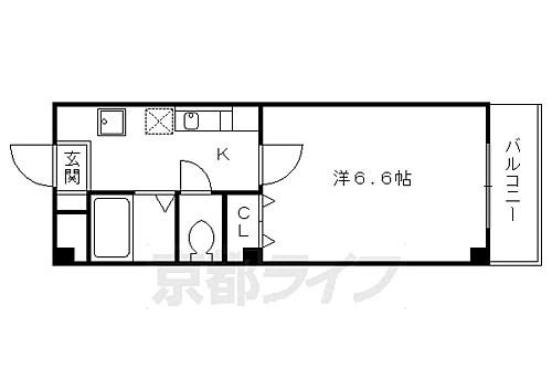 京都府京都市伏見区深草町通町 龍谷大前深草駅 1K マンション 賃貸物件詳細