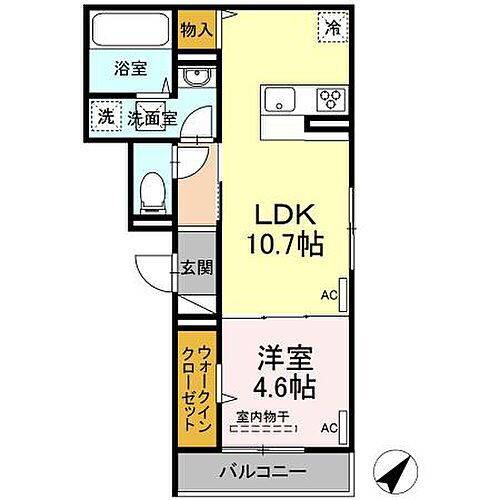 広島県福山市多治米町4丁目 福山駅 1LDK アパート 賃貸物件詳細