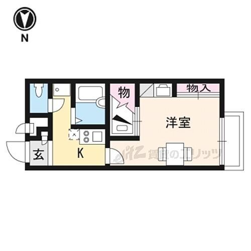 奈良県天理市二階堂上ノ庄町 二階堂駅 1K アパート 賃貸物件詳細