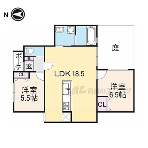 奈良県生駒市山崎新町 生駒駅 2LDK アパート 賃貸物件詳細