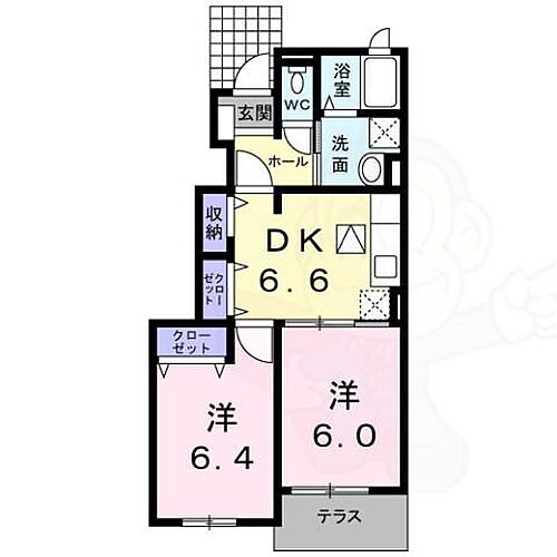 奈良県大和高田市大字市場806番1号 高田駅 2DK アパート 賃貸物件詳細