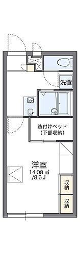 レオパレスサンヒルズ旭耀 2階 1K 賃貸物件詳細