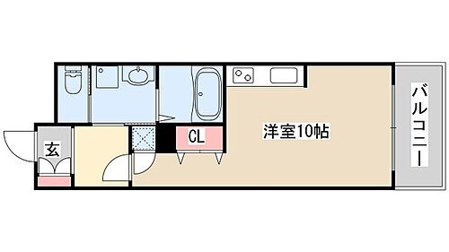 Ｓ－ＦＯＲＴ神戸神楽町 3階 ワンルーム 賃貸物件詳細