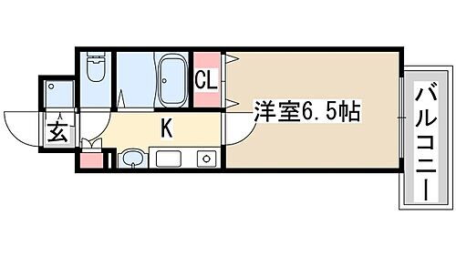 スワンズコート新神戸 2階 1K 賃貸物件詳細