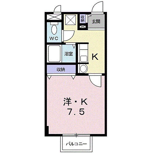 愛知県豊川市伊奈町字慶応23番地32 西小坂井駅 1K アパート 賃貸物件詳細