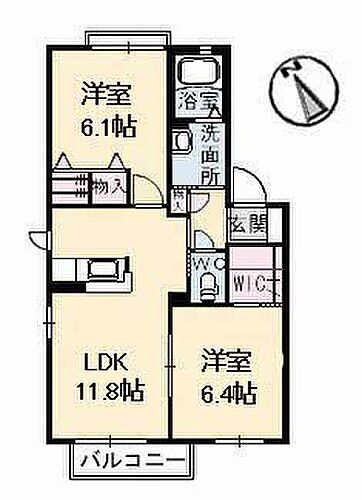 パークハイム高須壱番館 2階 2LDK 賃貸物件詳細