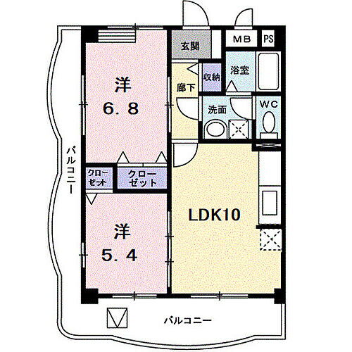 広島県福山市南今津町28番 松永駅 2LDK マンション 賃貸物件詳細