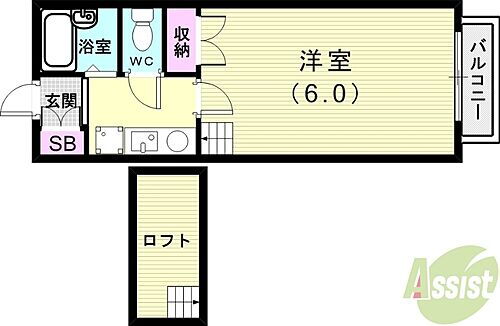 兵庫県神戸市西区王塚台2丁目71 西明石駅 1K アパート 賃貸物件詳細