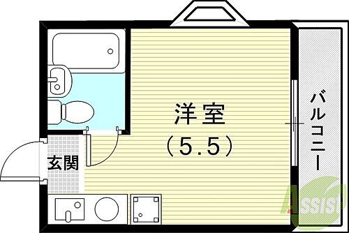 兵庫県神戸市西区伊川谷町有瀬696-47 朝霧駅 ワンルーム マンション 賃貸物件詳細