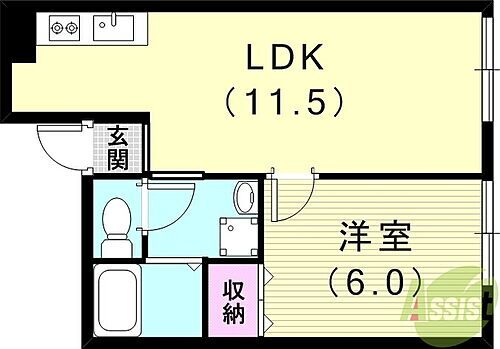 兵庫県神戸市長田区前原町１丁目 賃貸アパート