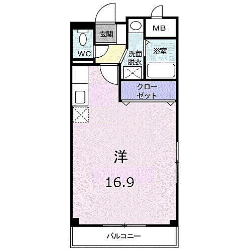 香川県高松市郷東町352番地1 香西駅 ワンルーム マンション 賃貸物件詳細