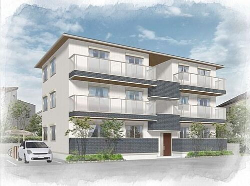 京都府京都市右京区西院松井町 3階建 