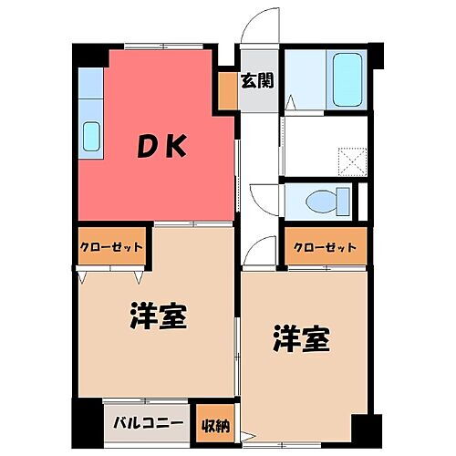 群馬県太田市六千石町 賃貸マンション