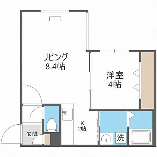 北海道札幌市中央区南十七条西9丁目 静修学園前駅 1LDK マンション 賃貸物件詳細
