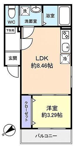 千葉県八千代市大和田新田 八千代中央駅 1LDK アパート 賃貸物件詳細