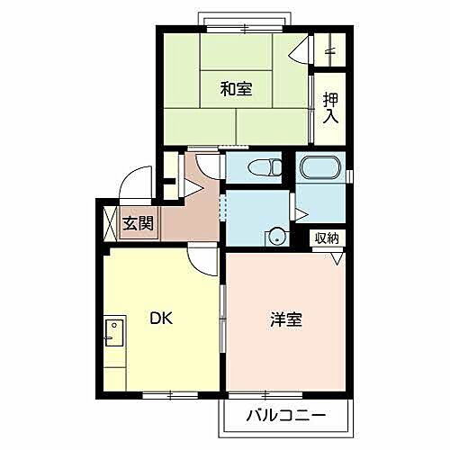 兵庫県加東市上中3丁目104 滝野駅 2DK アパート 賃貸物件詳細