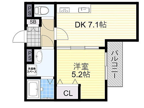 大阪府池田市神田1丁目 池田駅 1LDK アパート 賃貸物件詳細
