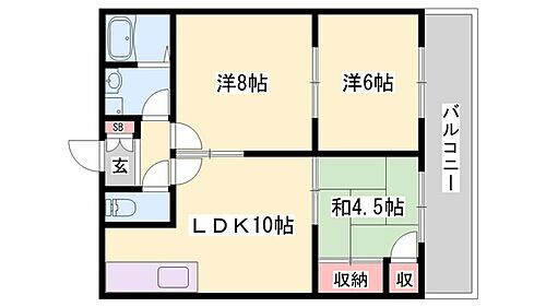 コーポエルム 3階 3LDK 賃貸物件詳細
