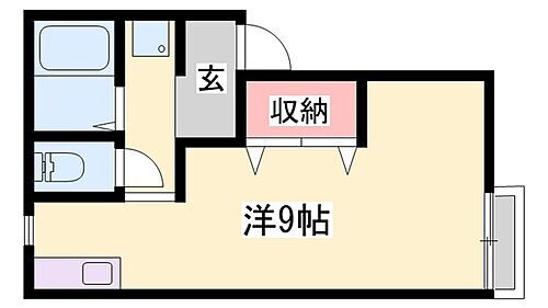エステート八代 2階 ワンルーム 賃貸物件詳細