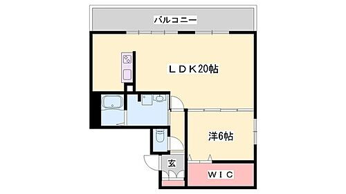 ＫＳ駅前ビル 5階 1LDK 賃貸物件詳細