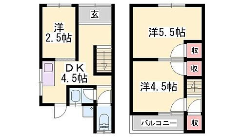 高島二戸一ＩＩ 3DK 賃貸物件詳細