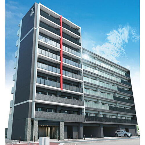 大阪府大阪市東淀川区東中島４丁目  9階建