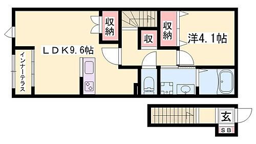 兵庫県赤穂市大町 賃貸アパート